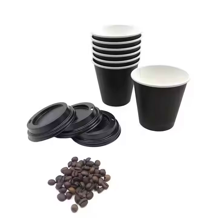 Best Price 100 8Oz Double Packaging Plastic Free Single Wall Paper Cup